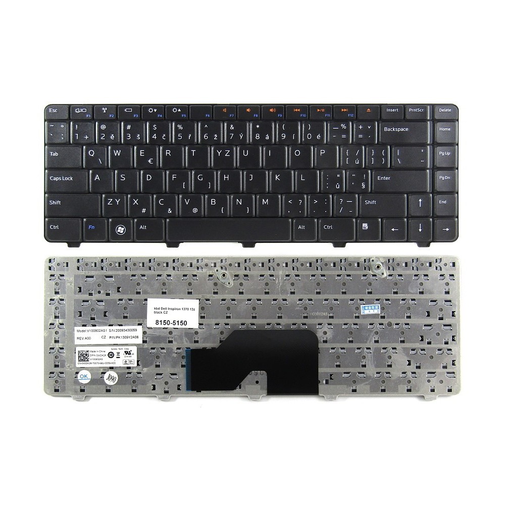 Bàn phím laptop Dell Inspiron 13z 1370 đen