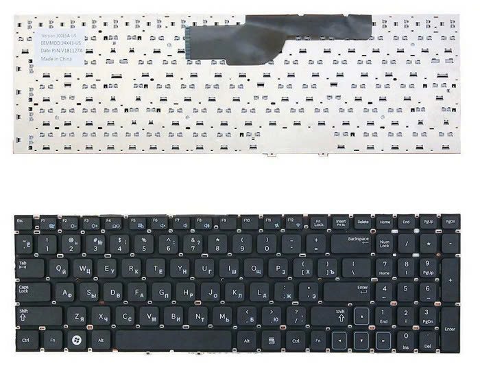 Bàn phím laptop Samsung NP300E5, NP300E5E, NP300V5A, NT300E5C, NT355V5C (có phím số)