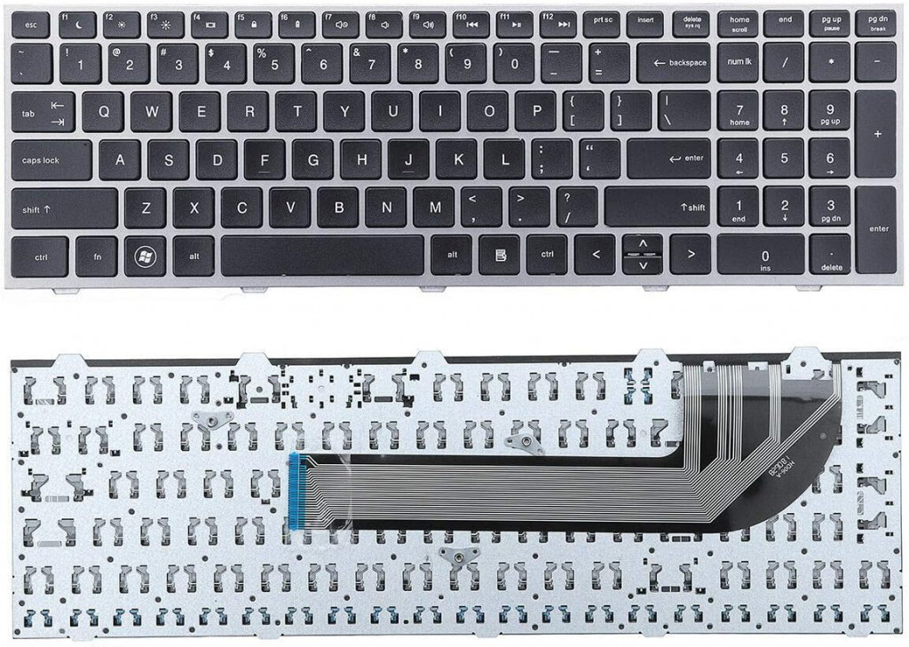Bàn phím laptop HP ProBook 4540s, 4540, 4545s, 4545, 4740s (Có khung)
