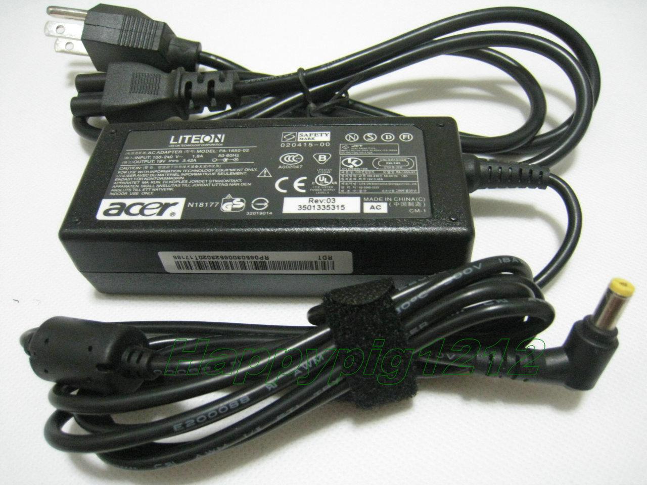 Sạc laptop Acer – eMachines 19V-3.42A - ZIN