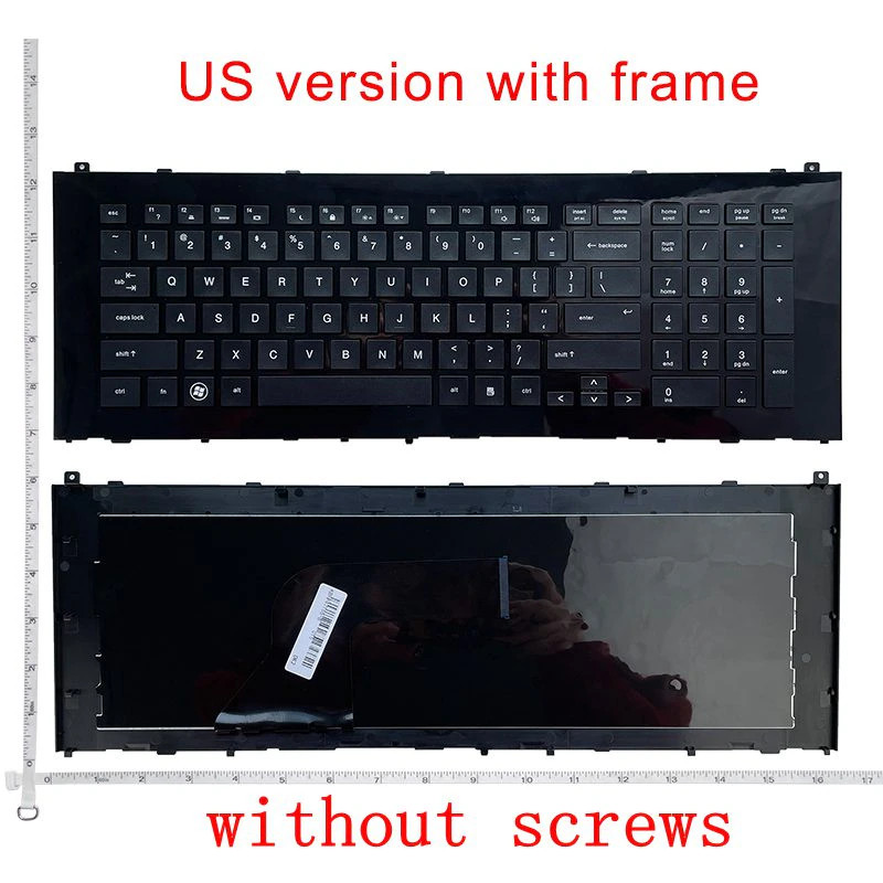 Bàn phím laptop HP ProBook 4710s (Có khung - Khung hai bên dư 2cm)