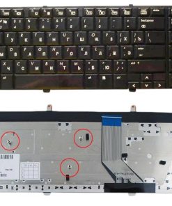 Bàn phím laptop HP Pavilion DV7, DV7t, DV7-2000, DV7-3000 (ĐEN)
