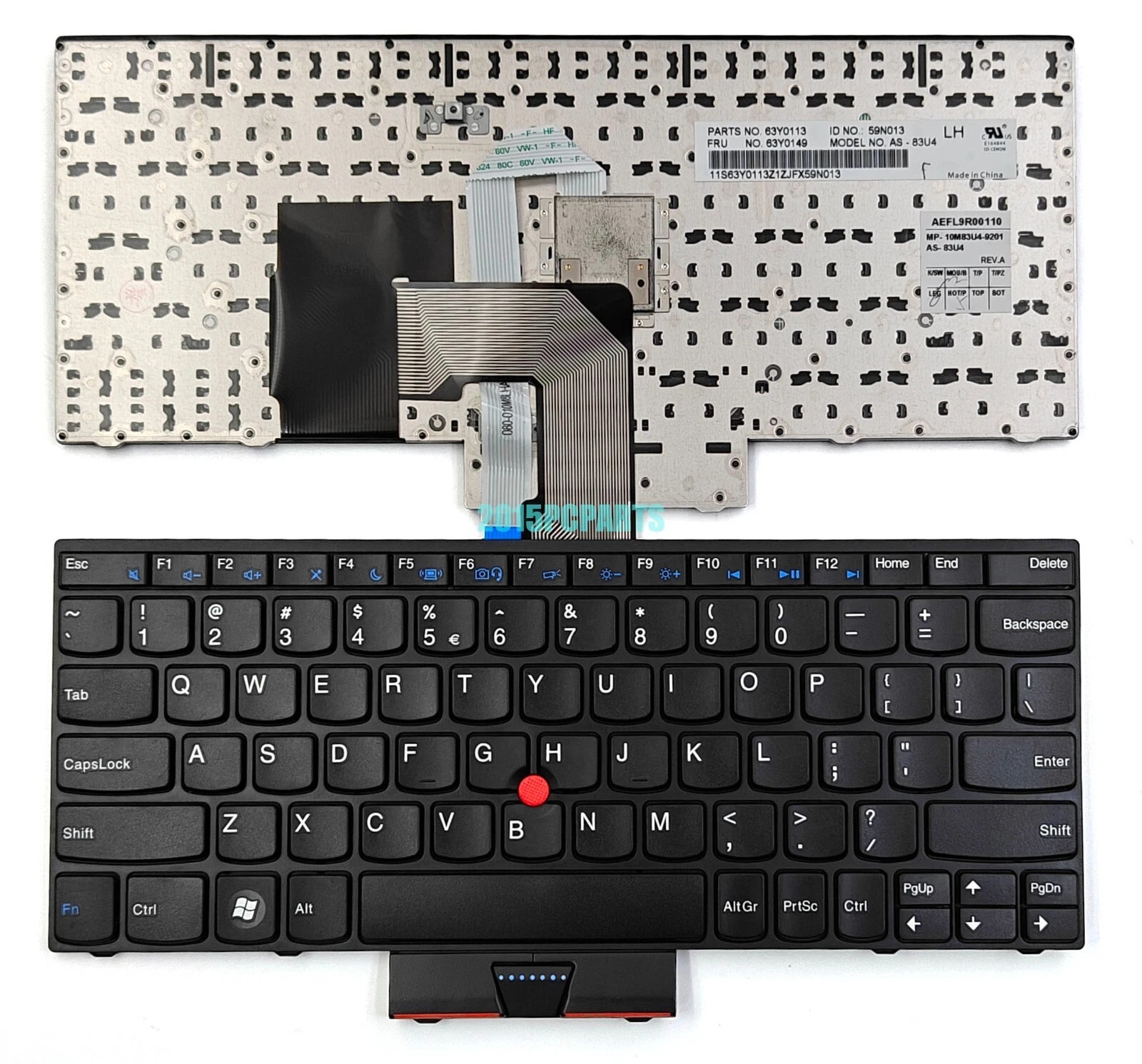 Bàn phím laptop Lenovo Thinkpad X121, X130, X131, X140, Edge E120, E125, E220, S220 (RENEW, BH 6TH)