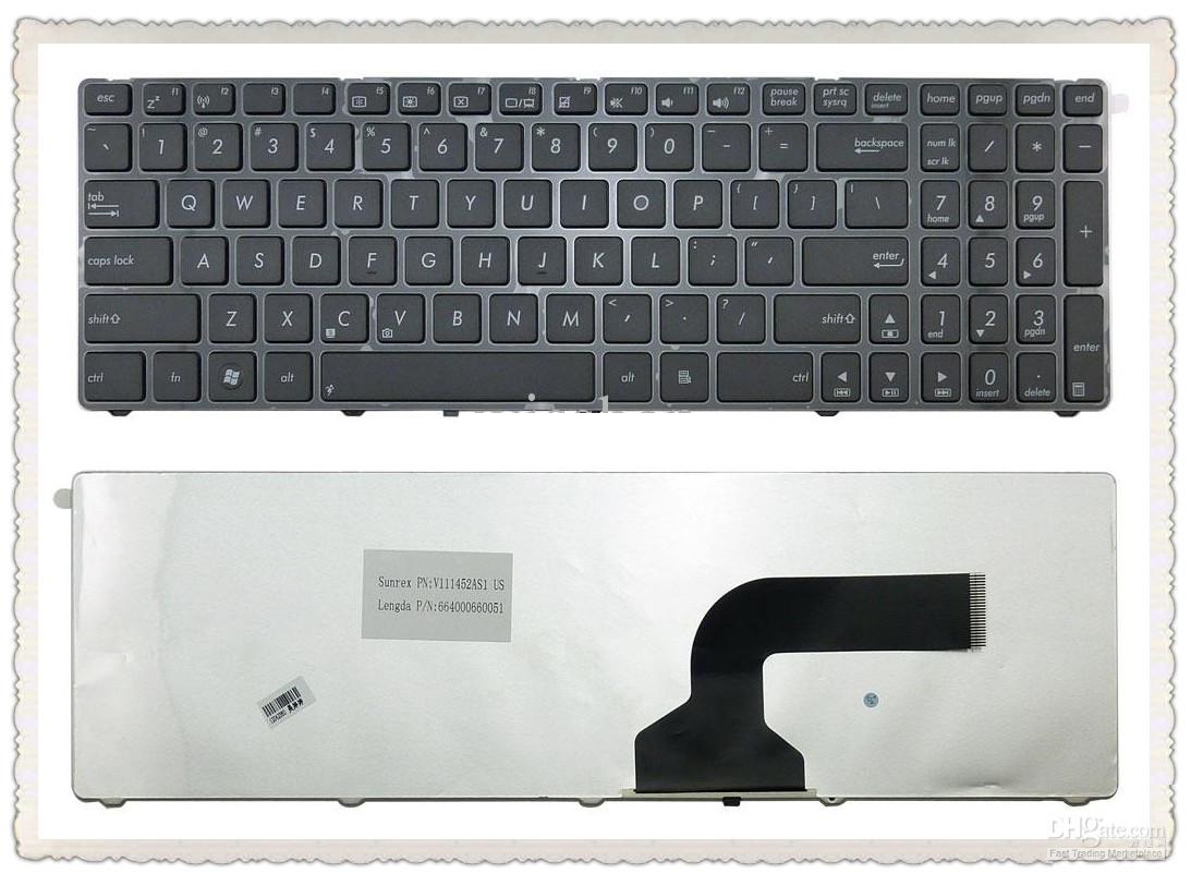 Bàn phím laptop Asus A52 A53 A73 K52 K53 K53S K54 G51 G53 G60 G72 G73 U50 N53 N61 N71 N73 P52 X52 X53 X54 X55 X73 UX50 (Cáp cong)