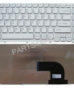 Bàn phím laptop Sony Vaio SVE15, SVE151, SVE15126CVW, SVE15127CVW, SVE15129CVW (TRẮNG, CÓ KHUNG)