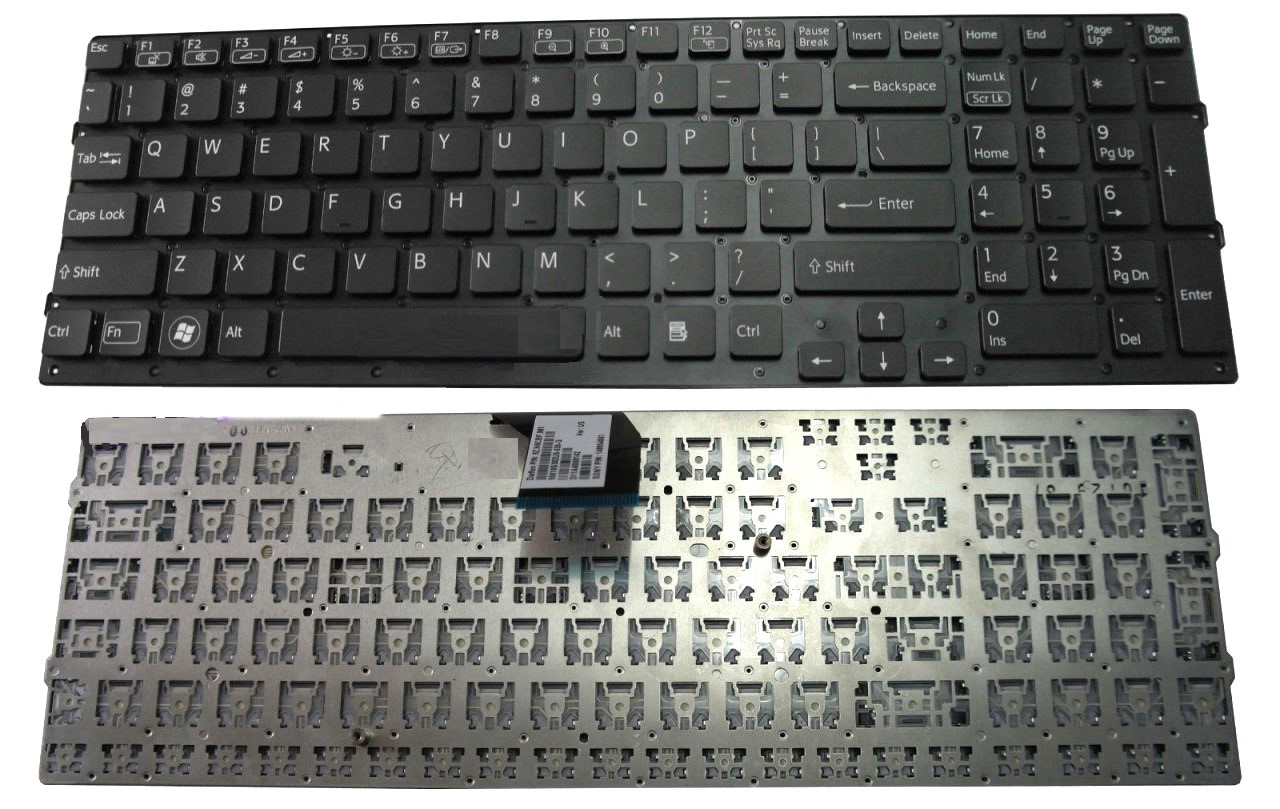 Bàn phím laptop Sony Vaio VPCCB (Màu đen)