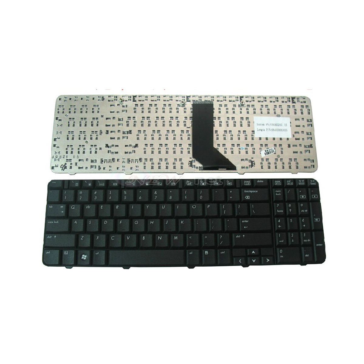 Bàn phím laptop HP Compaq G60, CQ60 (Đen)
