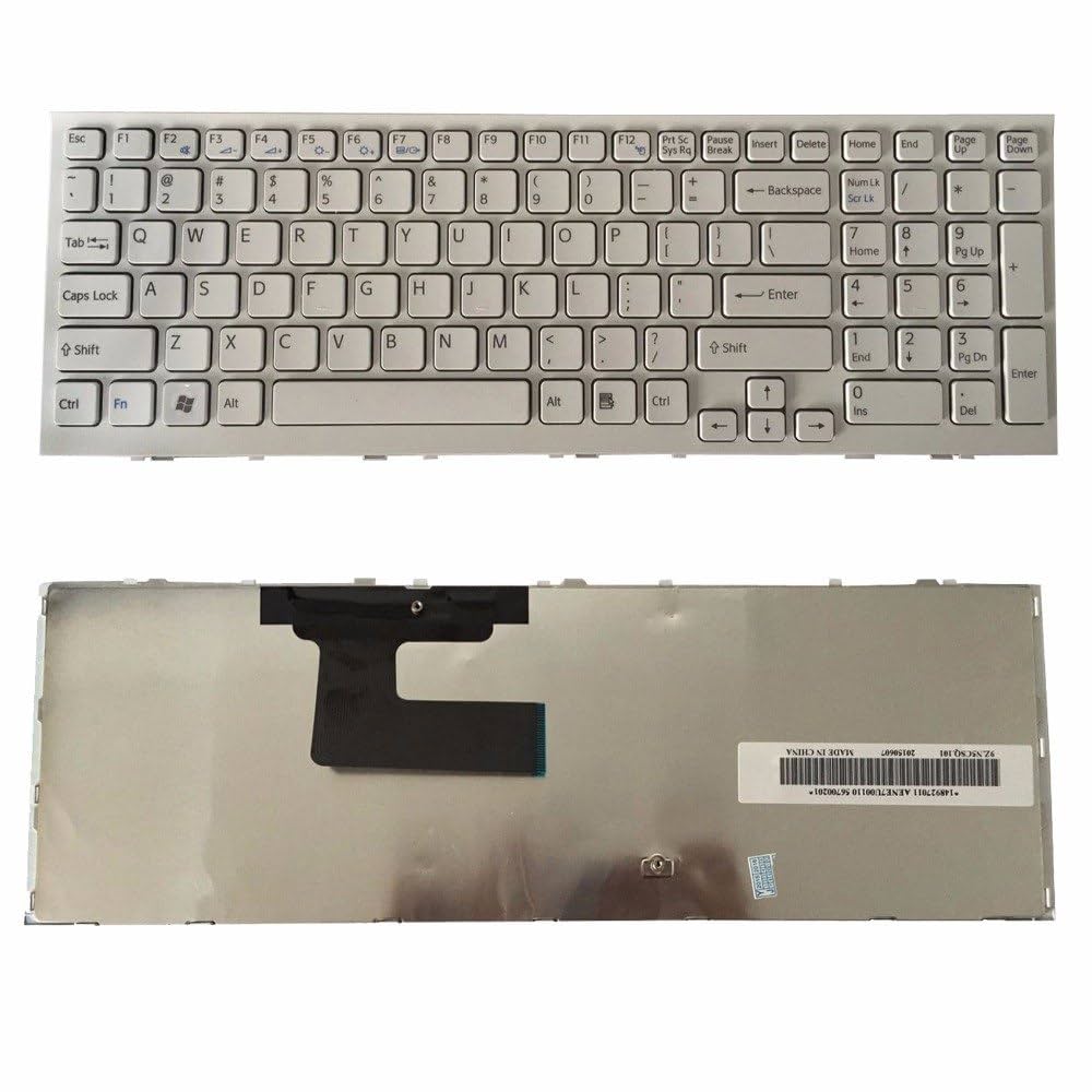 Bàn phím laptop Sony Vaio VPCEE, VPCEE2M1E, VPCEE3S1E, VPCEE4P1E, VPCEE11FX, VPCEE23FX, VPCEE25FX (TRẮNG)