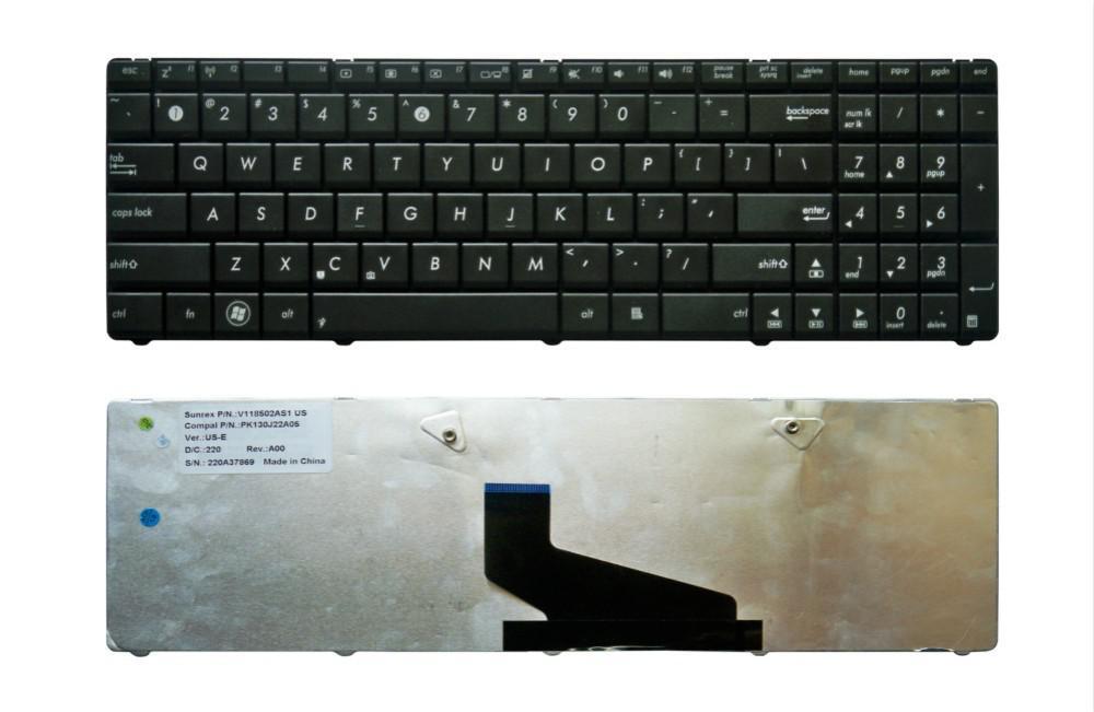 Bàn phím laptop Asus K53S K53BE K53BR K53BY K53TA K53TK K53U K53Z A53 (Cáp thẳng)