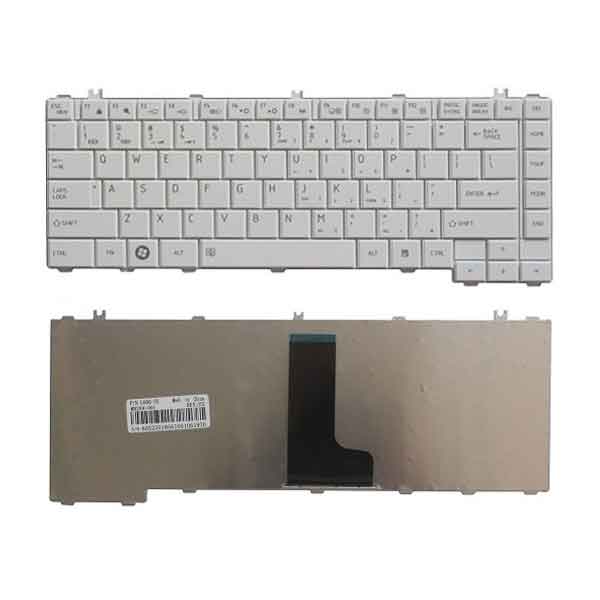 Bàn phím laptop Toshiba Satellite C600, C630, C640, C645, L600, L630, L635, L640, L645, L745, L730, L735, L740 TRẮNG 