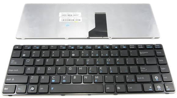 Bàn phím laptop Asus K42 , A42, A42F, A43, K43, K84, U30, U31, U35, U45, U80, U81, UL30, UL80, P42, N43, N82, X42, X43, X44, X45, X45C đen