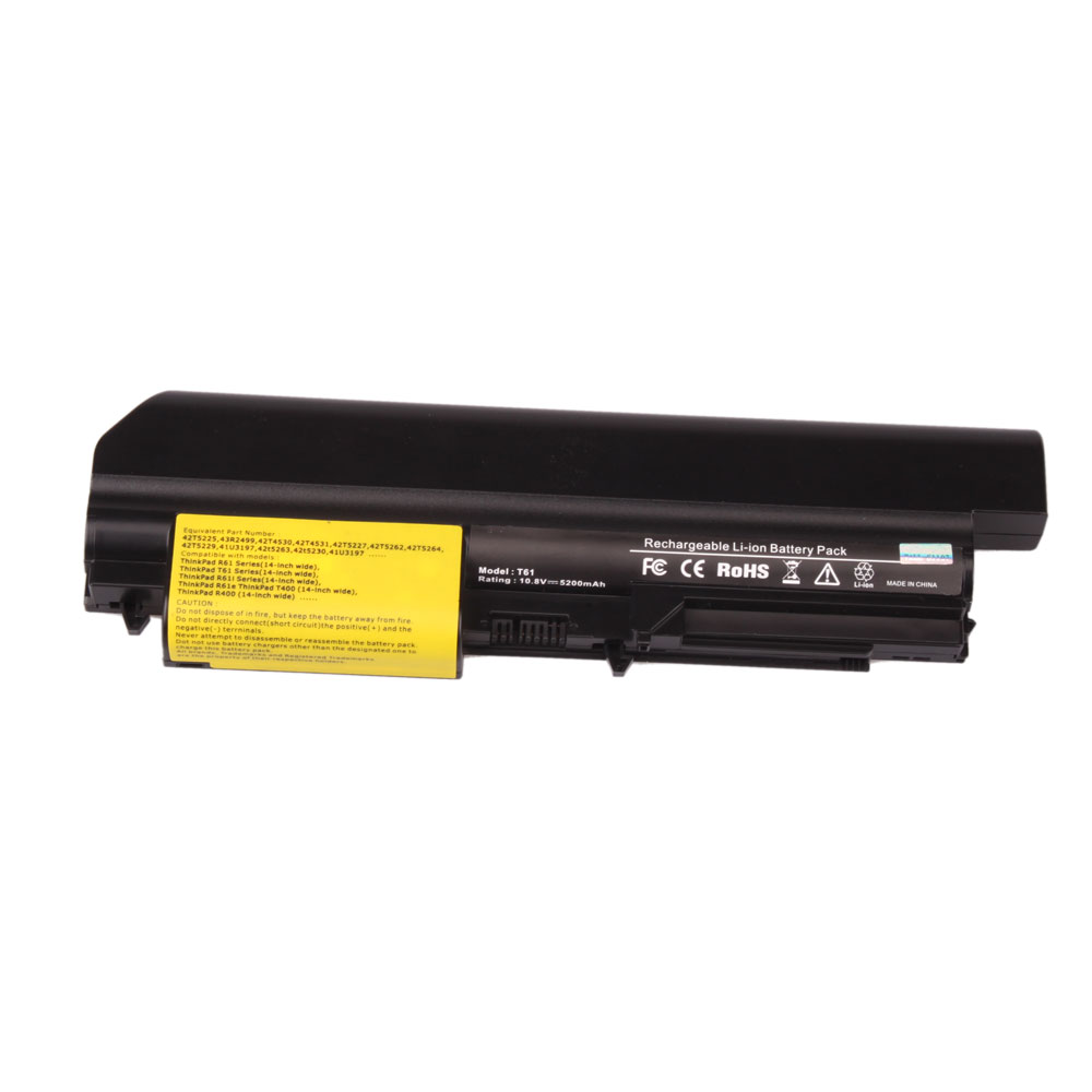 Pin laptop Lenovo ThinkPad T61 R61 T400 R400 – T60 (6 cell)