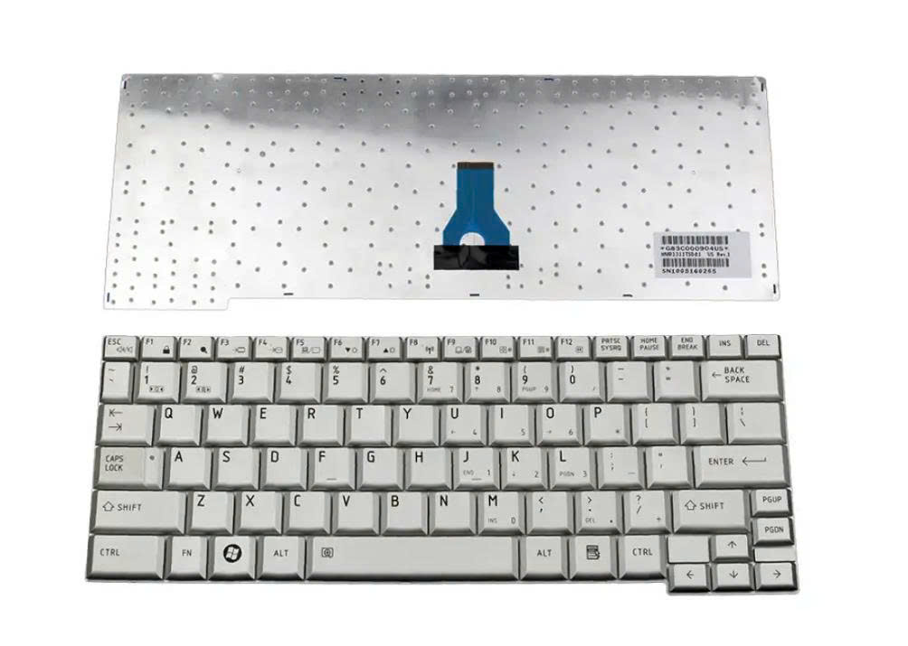Bàn phím laptop Toshiba R500 BẠC - Toshiba Portege R500, R501, R600, R603