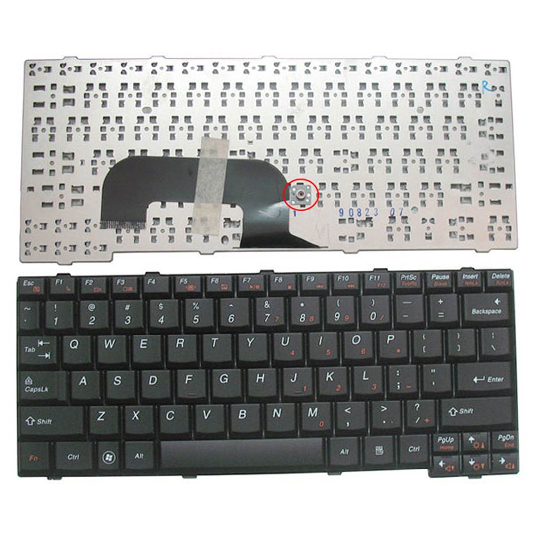 Bàn phím laptop Lenovo Ideapad S12 (Đen)