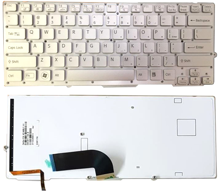 Bàn phím laptop Sony Vaio VPCSB, VPCSA, VPCSC, VPCSB16FG, VPCSA25GG, VPCSC1AFM (BẠC, LED, BH 6TH)