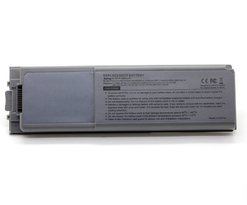 Pin laptop Dell Inspiron 8500 8600 Latitude D800 Precision M60 – Dell D800 (6 cell)