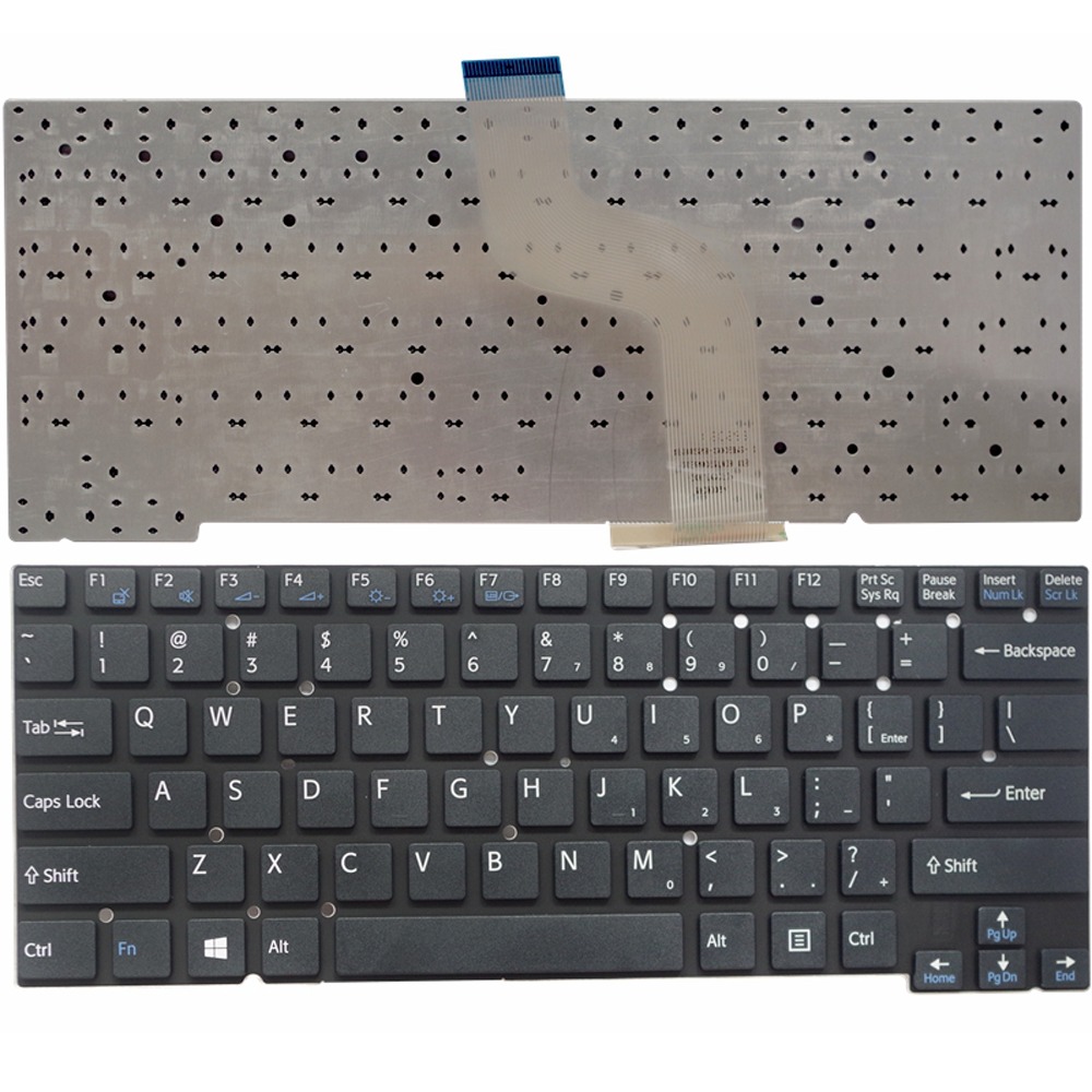 Bàn phím laptop Sony Vaio SVT13, SVT14 (US) Đen RENEW BH 6TH