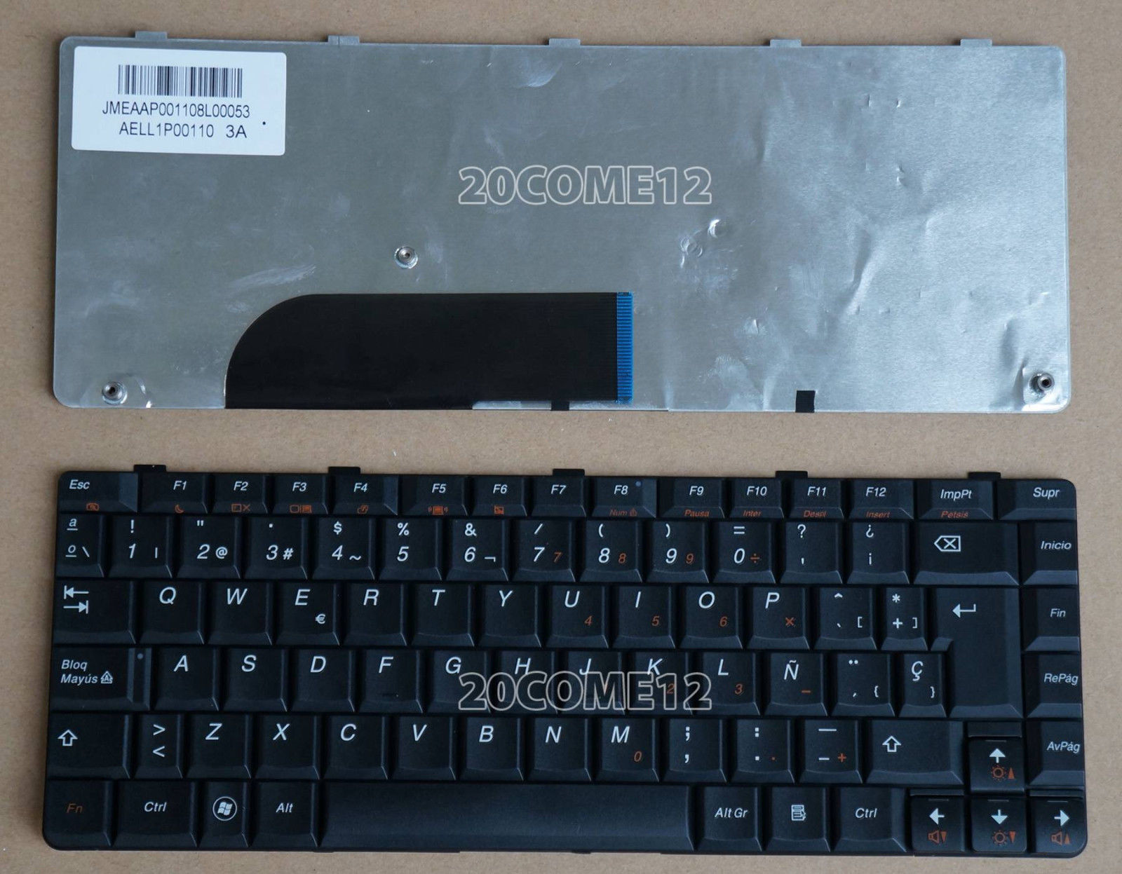 Bàn phím laptop Lenovo Ideapad U350 (Đen)