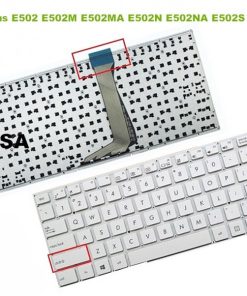 Bàn phím laptop Asus EeeBook E502, E502S, E502SA, E502M, E502MA màu trắng