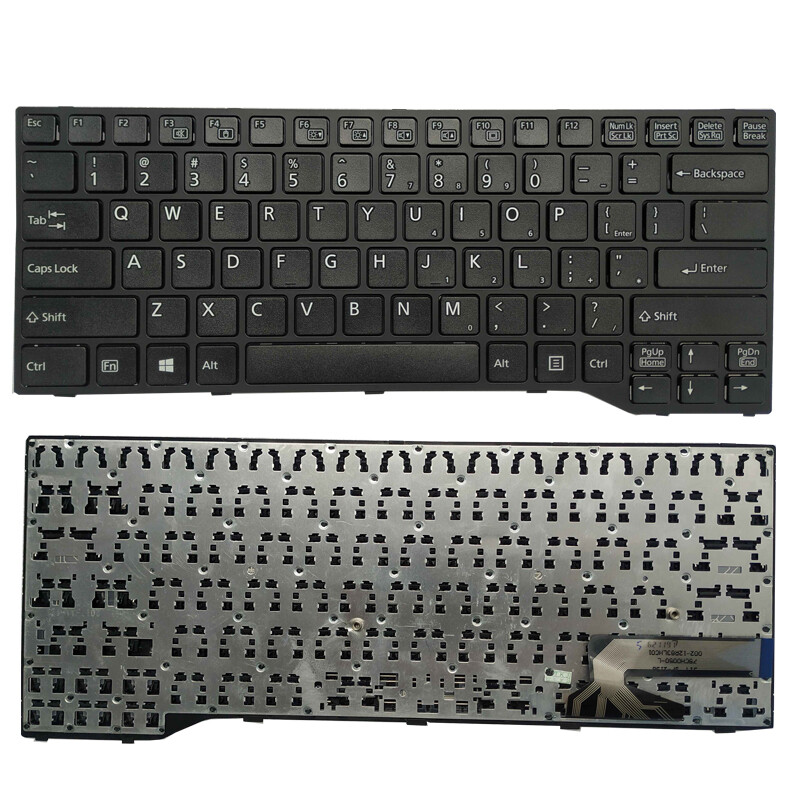 Bàn phím laptop Fujitsu Lifebook E544, E733, E734, E743, E744, E547 không phím số (RENEW, BH 6TH)