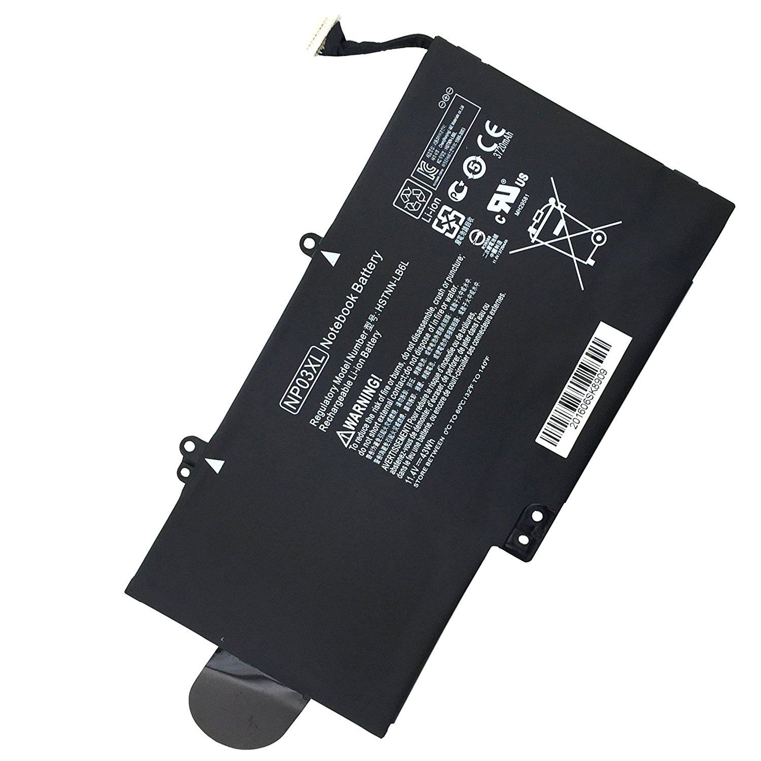 Pin laptop Pavilion x360 13-a000, 13-a010DX, 15-u000 series – NP03XL (3 cell)