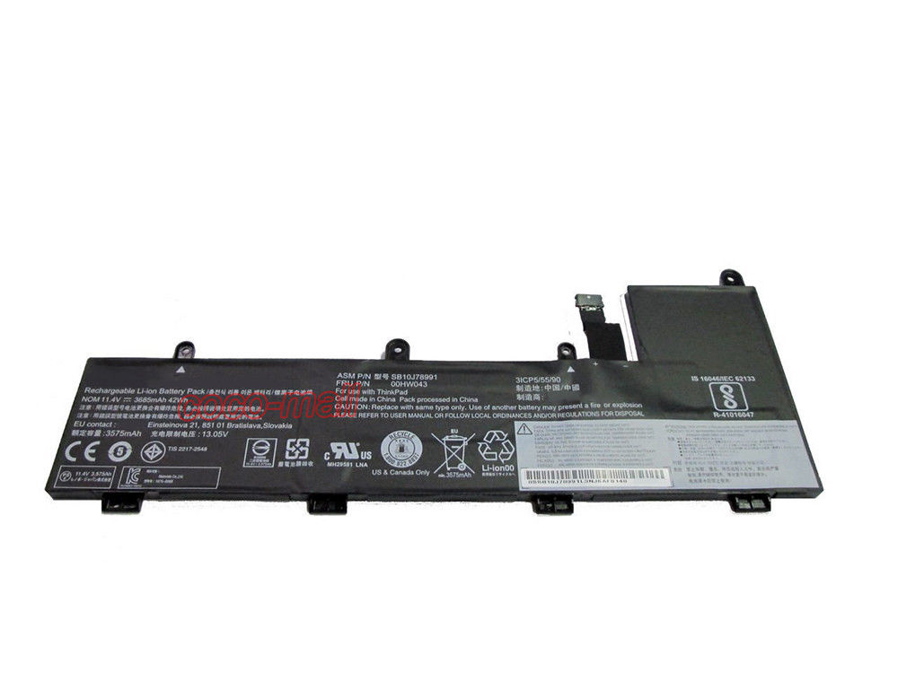 Pin laptop Lenovo ThinkPad Yoga 11e – 45N1750 45N1751 (4 cell ~34 Wh)