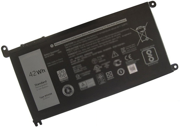Pin laptop Dell Inspiron 14 3480 5480 7460, Inspiron 15 5565 5567 5570 5580 - WDX0R (3 cell)