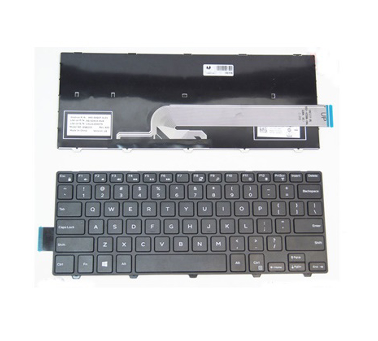Bàn phím laptop Dell Inspiron 14-3441, 3442, 3443, 3445, 3446, 3451, 3452, 3458, 3459, 3462, 3476, 5442, 5443, 5445, 5447, 5448, 5451, 5455, 5458, 5459, 5468, 7447 (ZIN)