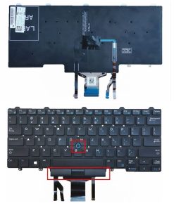 Bàn phím laptop Dell Latitude E5450, E5470, E7450, E7470, 5480, E5480, 5490, E5490, 7480, E7480, 7490, E7490 (CÓ CHUỘT, LED, BH 6TH)
