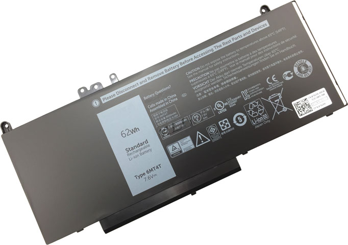 Pin laptop Dell Latitude E5470 E5570 Precision 15 3510 6MT4T 4F5YV WJ5R2 62 Wh (4 cell)