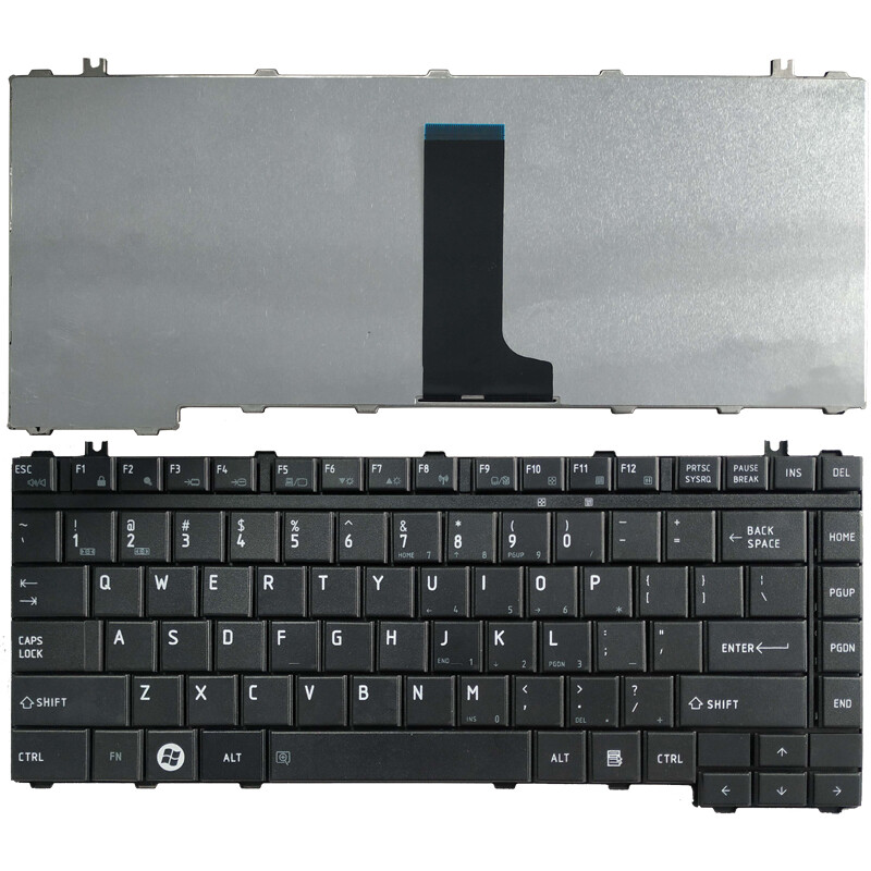 Bàn phím laptop Toshiba Qosmio F40, F45, G40, G45, F50, F55, R200, R205, L300, Tecra A9, M9, Dynabook B551, B552 (M200 đen)