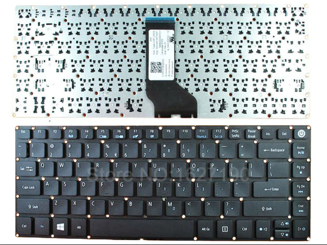 Bàn phím laptop Acer Aspire E5-473, E5-475, ES1-432, E5-476, Swift 3 SF314-51 (ĐEN)