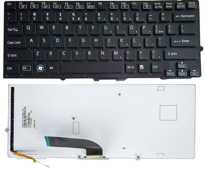 Bàn phím laptop Sony Vaio VPCSB, VPCSA, VPCSC, VPCSB16FG, VPCSA25GG, VPCSC1AFM (SB ĐEN)