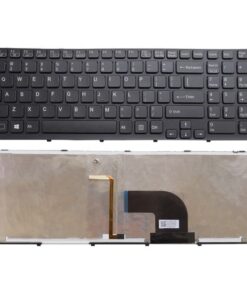 Bàn phím laptop Sony Vaio SVE15, SVE151, SVE15118F, SVE15126CV, SVE15129CVB (ĐEN, LED, BH 6TH)