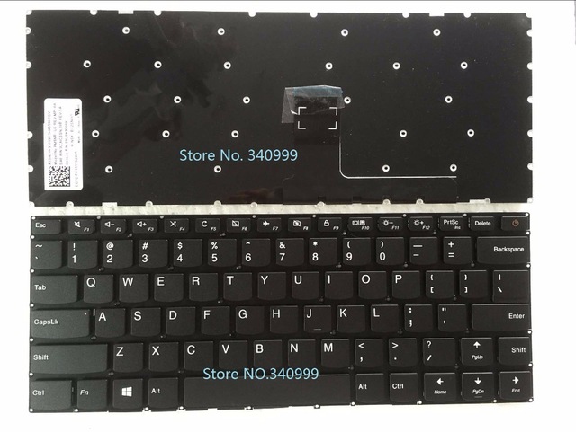 Bàn phím laptop Lenovo Ideapad 110-14, 110-14AST, 110-14IBR có nút nguồn (ZIN)