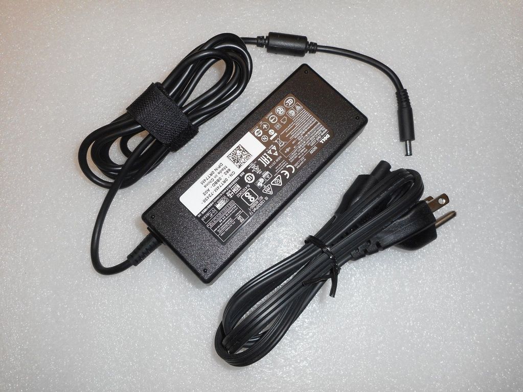 Sạc laptop Dell 19.5V-4.62A (Kim nhỏ) – ZIN
