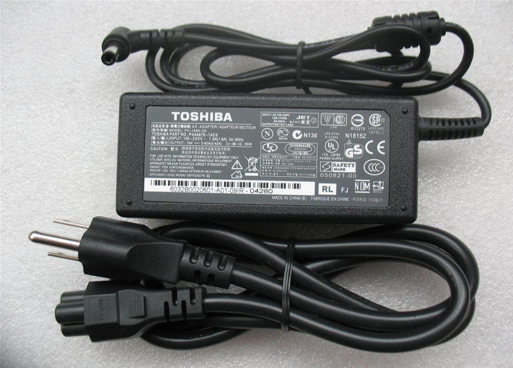Sạc laptop Toshiba 19V-3.42A - OEM