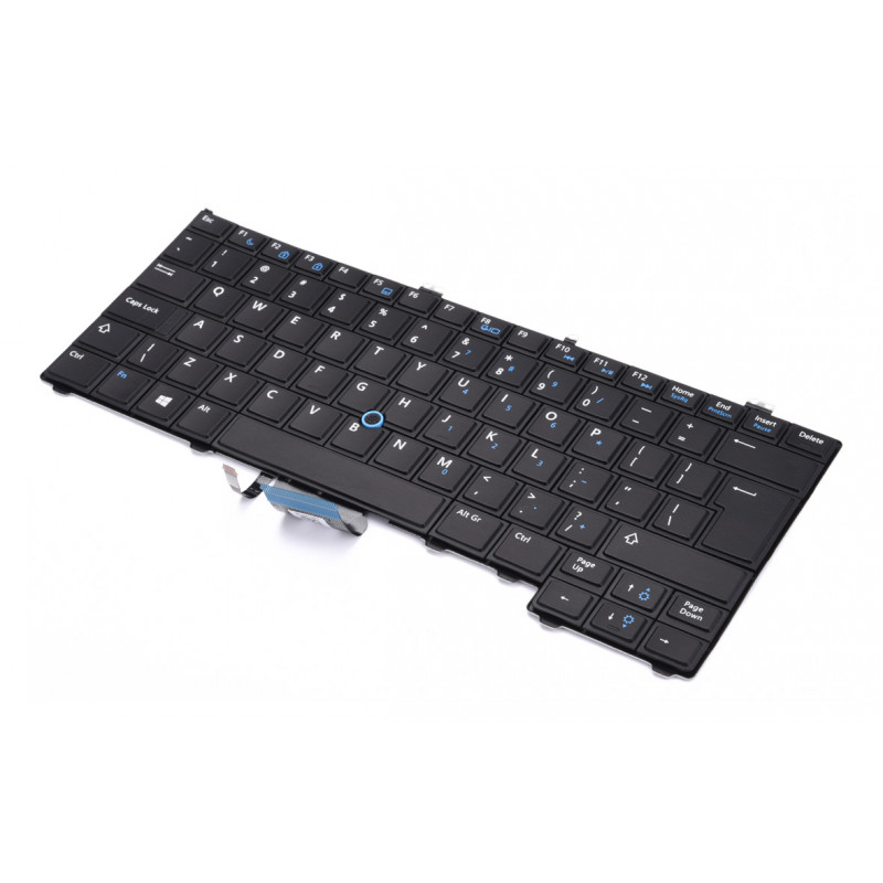 Bàn phím laptop Dell latitude E7240 E7440 có chuột (LED, BH 6TH)