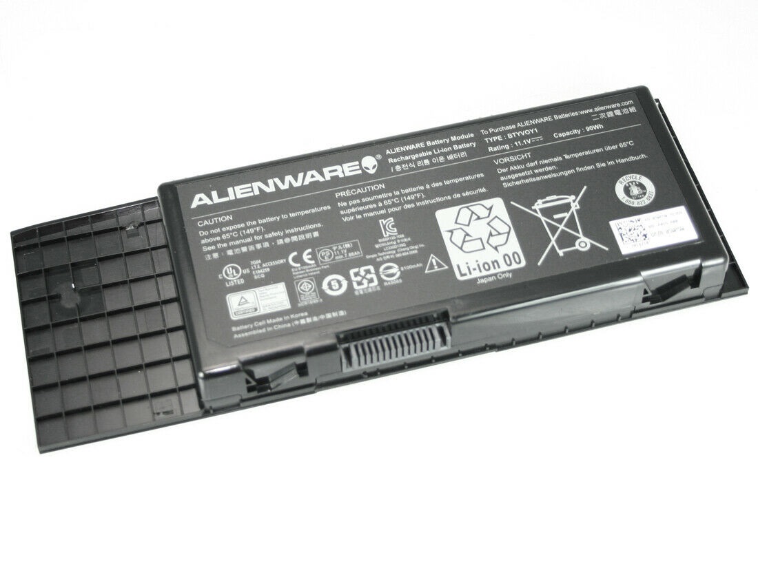 Pin laptop Dell Alienware M17x R3 R4 - BTYV0Y1 C0C5M 90 Wh (9 cell)