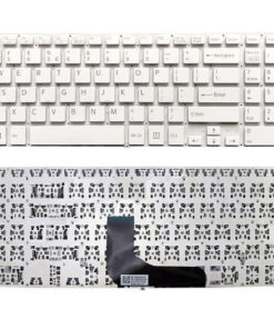 Bàn phím laptop Sony Vaio SVF15A (Màu trắng, cáp thẳng giữa)