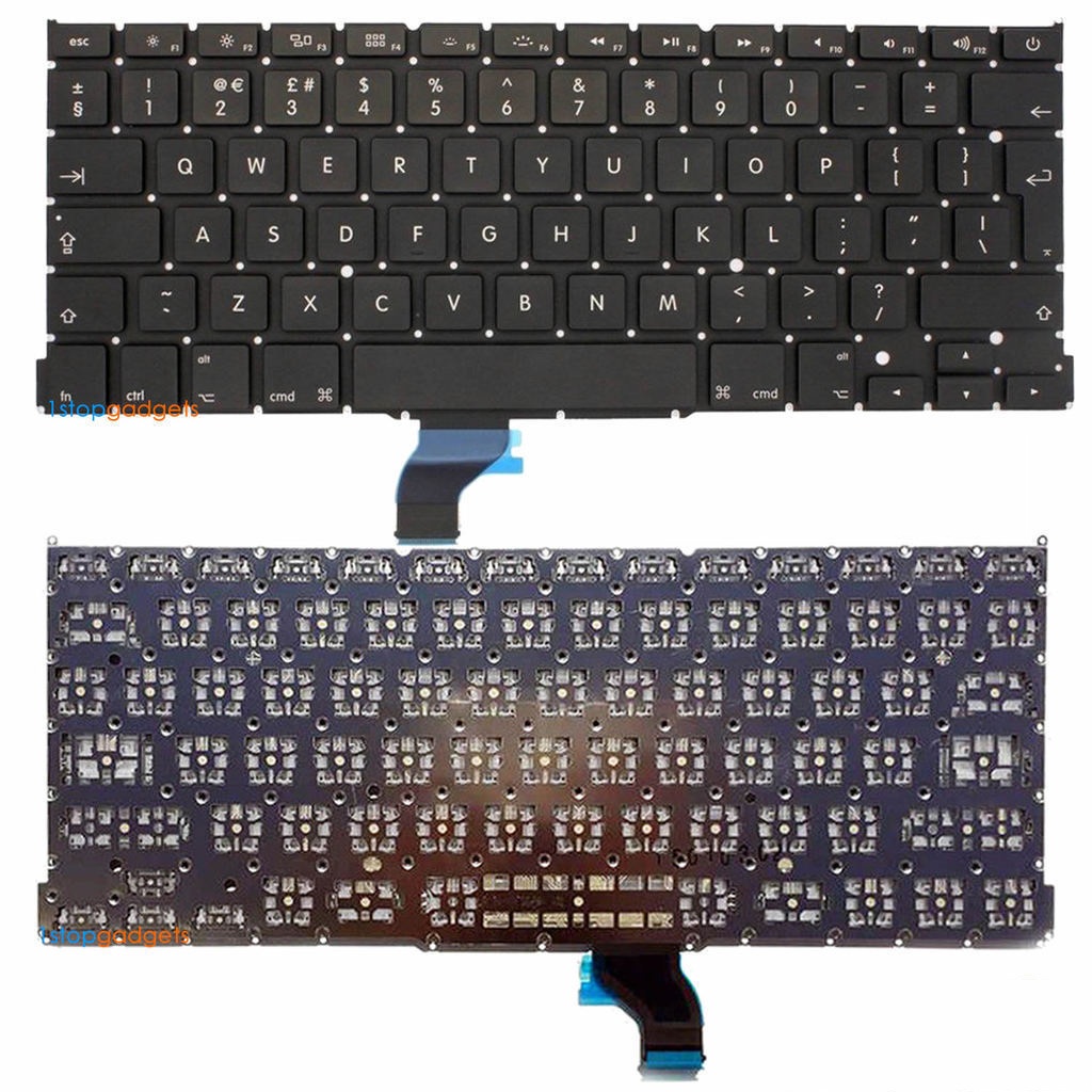 Bàn phím laptop MacBook Pro Retina 13 A1502 UK 2013 2014 2015 (BH 6TH)