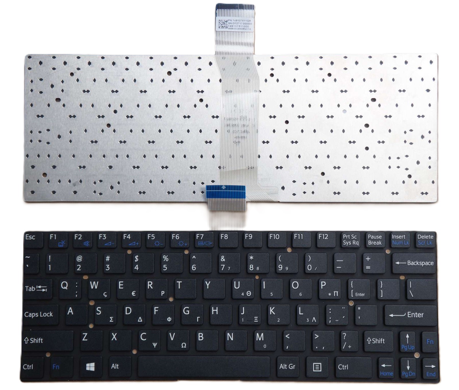 Bàn phím laptop Sony Vaio SVT11 (Đen, US, RENEW, BH 6TH)