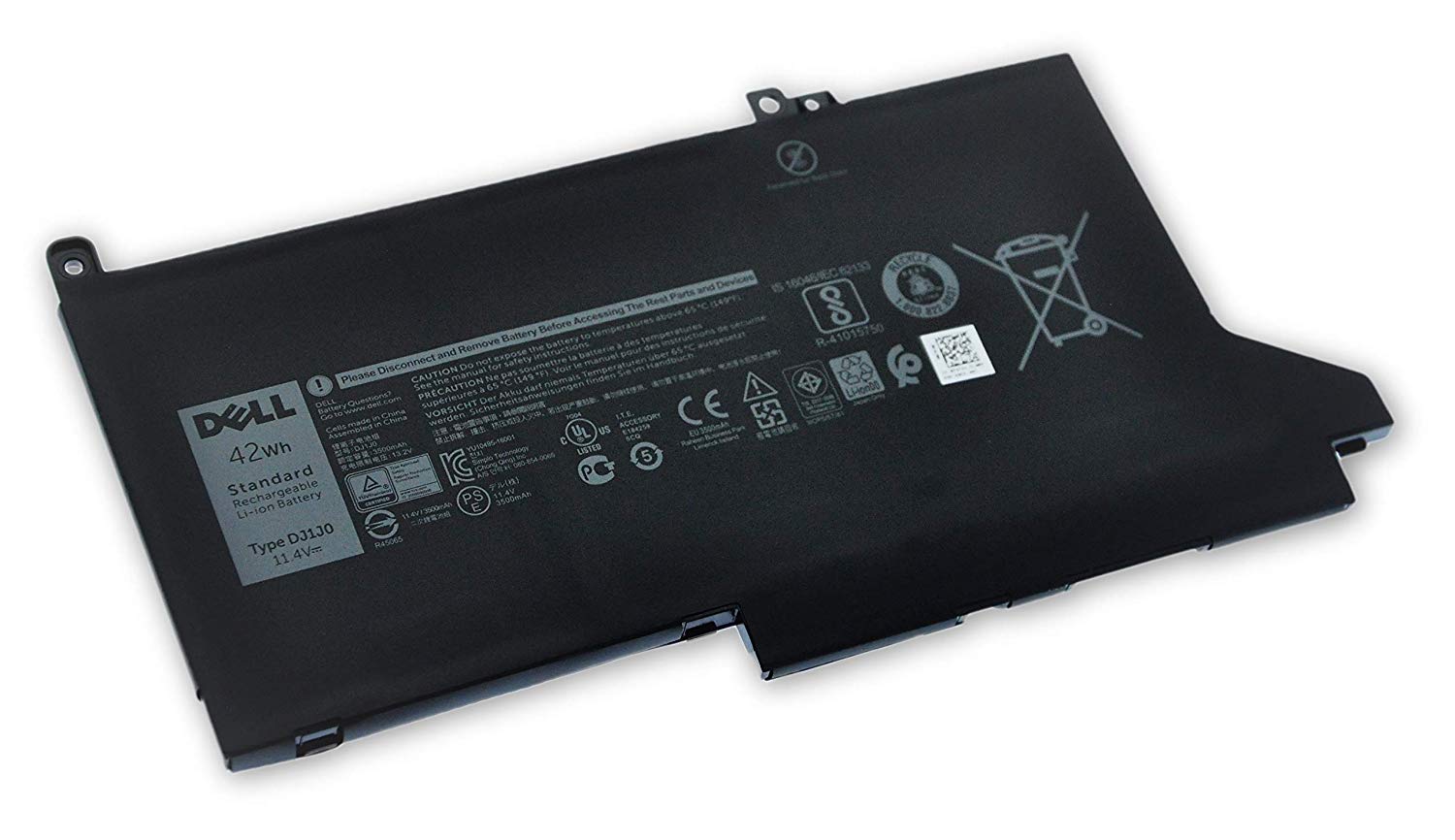 Pin laptop Dell Latitude 7280 DJ1J0 42Wh 3 cell