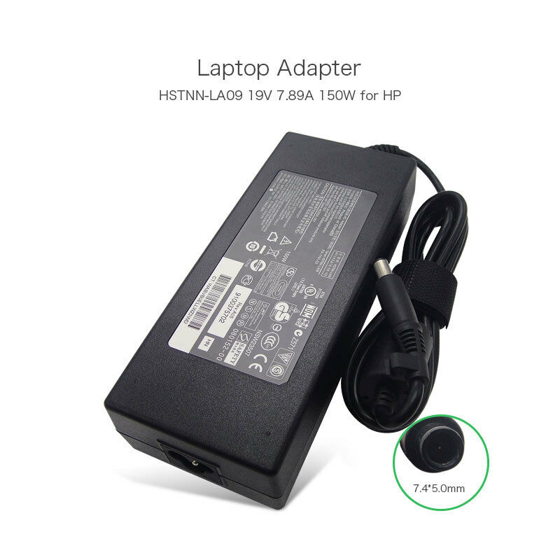 Sạc laptop HP 19V-7.89A (Kim) - ZIN