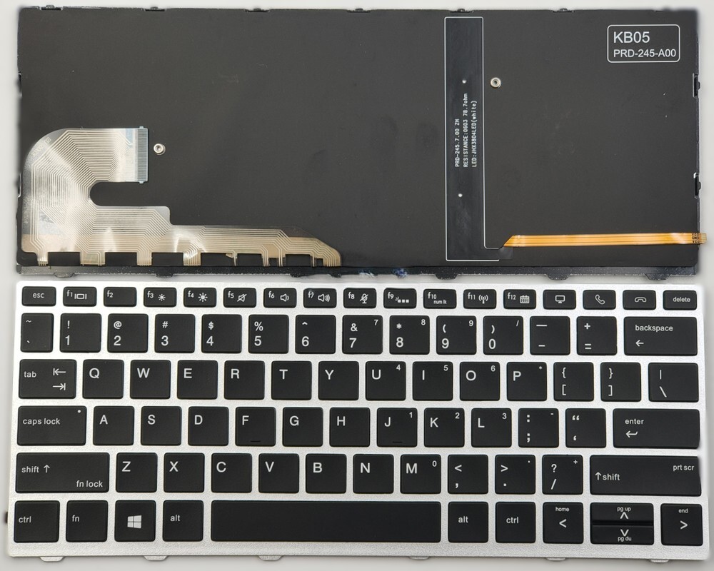 Bàn phím laptop HP EliteBook 730 G5, 735 G5, 830 G5, 836 G5, 830 G6 (LED, BH 6TH)