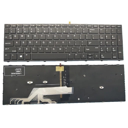 Bàn phím laptop HP Probook 450 G5, 455 G5, 470 G5, 650 G4, 650 G5, 655 G4, 655 G5 (LED, BH 6TH)