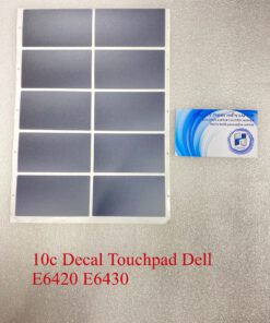 10C DECAL TOUCHPAD Dell Latitude E6220 E6230 E6320 E6330 E5420 E5430 E5520 E5530 E6420 E6430 E6520 E6530 - E6420 E6430