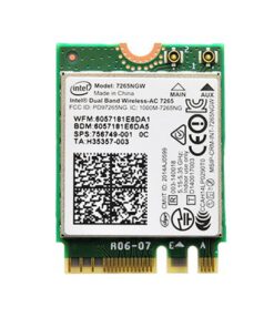CARD WIFI M2 TO 2 BĂNG TẦN + BLUETOOTH Intel 7265