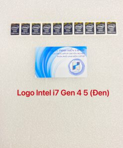 10C TEM LOGO INTEL CORE I7 Gen 4 5 (ĐEN)
