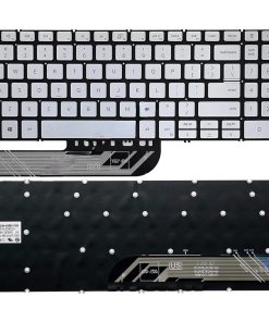 Bàn phím laptop Dell Inspiron 15 3501, 3502, 3505, 5501, 5502, 5508, 5509, 5584, 5590, 5593, 5594, 5598, Vostro 3500 (Intel Gen 11) (BẠC)